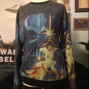 Retro Star Wars Pullover Sweatshirt